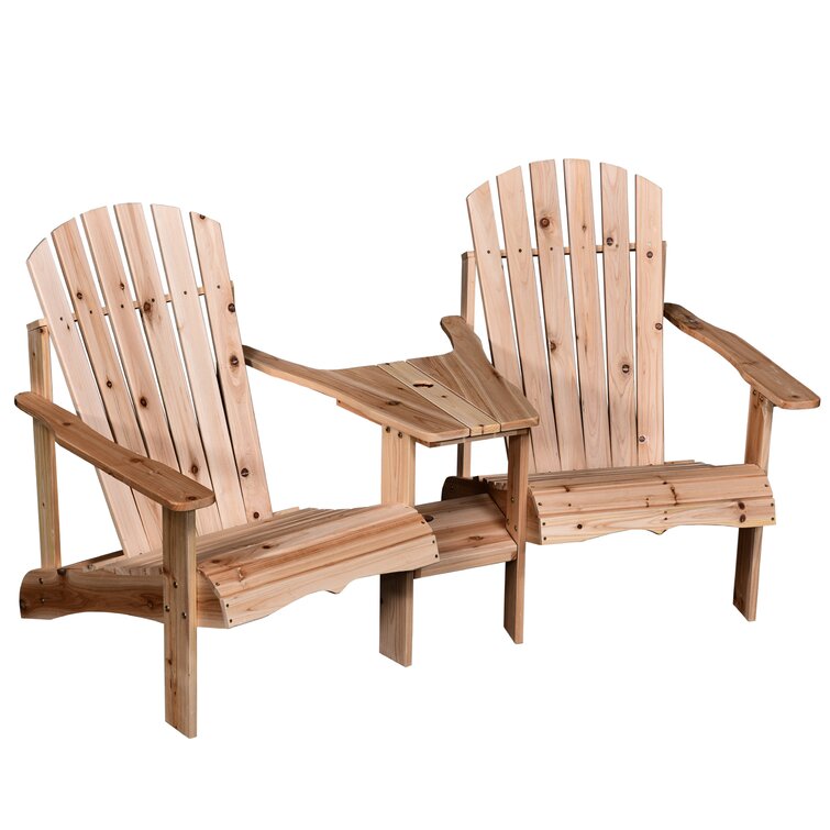 Rivale wood adirondack outlet chair